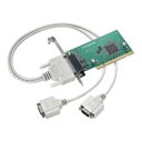 アイ・オー・データ機器 PCIバス専用 RS-232C拡張インターフェイスボード 2ポート RSA-PCI4P2 目安在庫=○