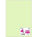 長門屋商店 Color Paper A5 中厚口 若草 1冊(100枚)(ナ-5206) 目安在庫=○【6月末までポイント10倍】