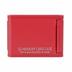Kenko　Tokina メモリーカードケースAS SD4 レッド 4枚収納 ASSD4RE メーカー在庫品