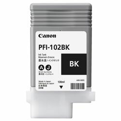 Genuine Products - 純正品 Canon キャノン PFI-102BK インクタンク センリョウブラック (0895B001) 目安在庫=△