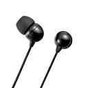 【P5S】サンワサプライ ステレオイヤホン ブラック MM-HP117BK(MM-HP117BK) メーカー在庫品