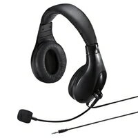 【P5S】サンワサプライ 4極対応ヘッドセット ブラック MM-HS401BK(MM-HS401BK) メーカー在庫品 【P5S】サンワサプライ 4極対応ヘッドセット ブラック MM-HS401BK(MM-HS401BK) メーカー在庫品
