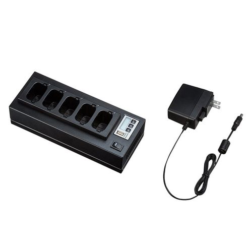 サンワサプライ SANWA SUPPLY MM-WGS2-CL5 ワイヤレスガイド用充電器(5台用) メーカー在庫品