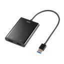 サンワサプライ SANWA SUPPLY USB-HDMIディスプレイアダプタ(4K×2画面出力)(USB-CVU3HD6) メーカー在庫品
