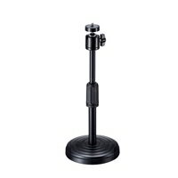 サンワサプライWEBカメラ用卓上スタンド(スマホホルダー付き)(CMS-STN1BK)目安在庫=○ 10P03Dec16