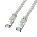 【P5S】サンワサプライ PoE CAT6LANケーブル 15m ライトグレー KB-T6POE-15(KB-T6POE-15) メーカー在庫品