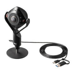 サンワサプライ スピーカー内蔵360度Webカメラ(CMS-V71BK) メーカー在庫品