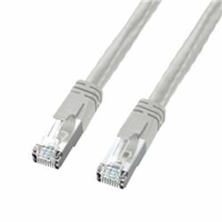 【P5S】サンワサプライ PoE CAT6LANケーブル ライトグレー 3m KB-T6POE-03(KB-T6POE-03) メーカー在庫品