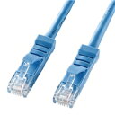 【P5S】サンワサプライ L型カテゴリ5eより線LANケーブル 3m ライトブルー KB-T5YL-03LB(KB-T5YL-03LB) メーカー在庫品[メール...