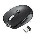【P5S】サンワサプライ 静音Bluetoothワイヤレスマウス(充電式・5ボタン)(MA-WBBS519BK) メーカー在庫品【6月末までポイント10倍】
