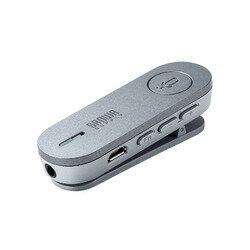 サンワサプライ MM-BTMSP3CL Bluetoothスピーカーフォン クリップ式マイクのみ メーカー在庫品