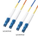 サンワサプライ SANWA SUPPLY コード集合型光ファイバケーブル(シングルモード、LC×2-LC×2、50m)(HKB-CSLCLC1-050) メーカー在庫品(2)