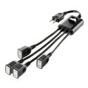 【P5S】サンワサプライ 一括集中スイッチ付き電源延長コード(TAP-EX4SWBK) メーカー在庫品