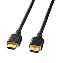 【P5S】サンワサプライ ハイスピードHDMIケーブル ブラック 2m KM-HD20-20H(KM-HD20-20H) メーカー在庫品