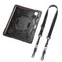 【P5S】サンワサプライ iPad Pro 13インチ(M4/2024)用耐衝撃ケース(PDA-IPAD2017BK2) メーカー在庫品
