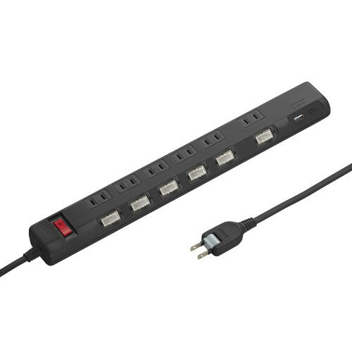 掠ץ饤 SANWA SUPPLY ťå(TAP-B108UC-1BK) ᡼߸