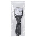 【P5S】サンワサプライ 電源コード 2m ブラック KB-D3215A(KB-D3215A) メーカー在庫品