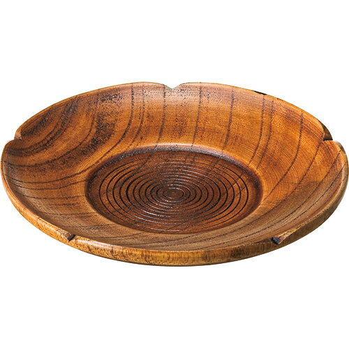 イシダ 木製茶托 梅型 1セット(3枚)(67654) 目安在庫=○