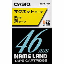 カシオ計算機 CASIO ネームランドマグネットテープカートリッジ XR-46JYW 目安在庫=○