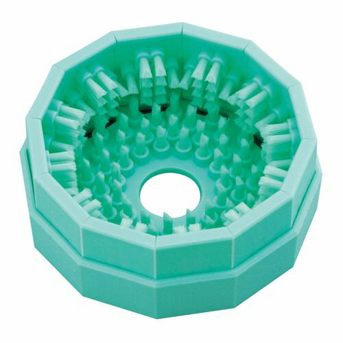 Rakuten - ジーエス環境システム つめっこ除菌ブラシ　96×96×40mm (1本)(555) 目安在庫=○