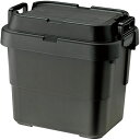 リス 東谷 トランクカーゴ S蓋 20L ブラック(TC-20SBK) メーカー在庫品