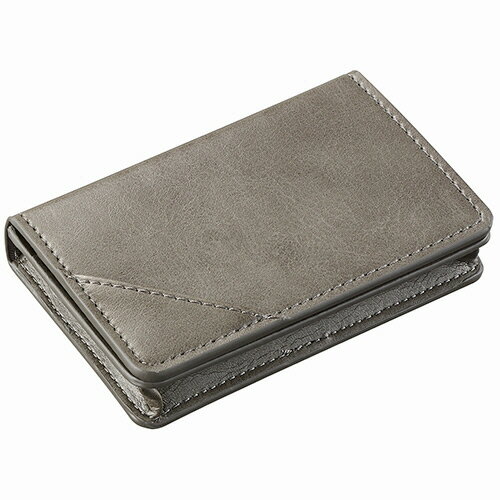 セキセイ ベルポスト　名刺入れ　グレー(BP-5745-62) 目安在庫=○