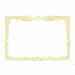 ササガワ タカ印 OA賞状用紙 白 A4 タテ書用 業務用パック 1ケース(100枚)(10-1160) 目安在庫=○