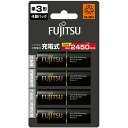 FDK 富士通 ニッケル水素電池 高容量タイプ 単3形 1パック(4本)(HR-3UTHC(4B)) 目安在庫=○