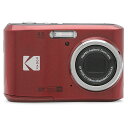 コダック コンパクトデジタルカメラ PIXPRO レッド 1台(FZ45RD2A) 目安在庫=○