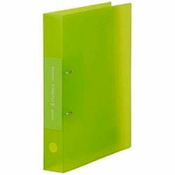 キングジム KING JIM キングジム シンプリーズ Dリングファイル 透明 キミドリ(KJ-652TSP-YG) 目安在庫=○