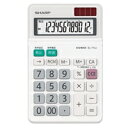 シャープ SHARP エルシーメイト電卓 12桁 ミニナイスサイズ 1台(EL-772J-X) 目安在庫=○