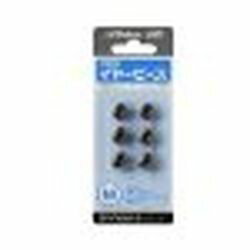 JVCケンウッド 交換用イヤーピース（シリコン）（ブラック）Mサイズ6個入り(EP-FX2M-B) 目安在庫=△[メ..