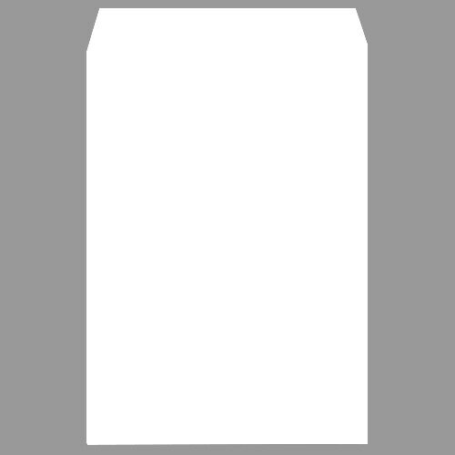 高春堂 再生ケント封筒 角2 100g/m2 〒枠なし ホワイト 1パック(100枚)(435) 目安在庫=○