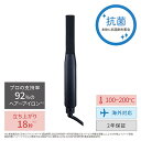 TESCOM テスコム TESCOM ヘアアイロン ストレート スリムプレート 高速ヒート 温度調節 100〜200℃((NIS300A-K) メーカー在庫品