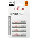 FDK 富士通 ニッケル水素電池 スタンダードタイプ 単4形 1パック(4本)(HR-4UTC(4B)) 目安在庫=○