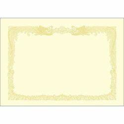 ササガワ タカ印 OA賞状用紙 クリーム A3 タテ書用 1パック(10枚)(10-1087) 目安在庫=○