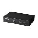 バッファロー LSW6-GT-5NS/BK Giga 5ポート スイッチングハブ 電源内蔵 金属筐体 目安在庫=△【6月末までポイント10倍】