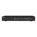 バッファロー BS-MS2016P 法人向け PoE対応 マルチギガ スマートスイッチ 16ポート 目安在庫=△