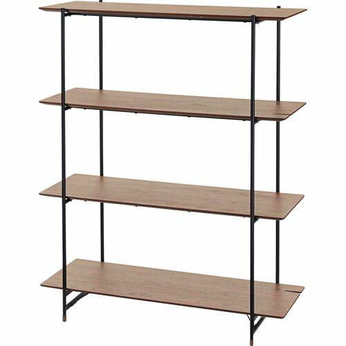 東谷 ルカ シェルフ 4段(JPB-102WAL) メーカー在庫品