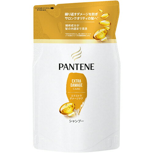 P&G パンテーン エクストラダメージケア シャンプー つめかえ用 300ml 1パック(PG100252) 目安在庫=○