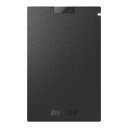 バッファロー SSD-PG1.0U3-BC USB3.2(Gen1) ポータブルSSD TypeA 1.0TB ブラック 目安在庫=△