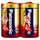パナソニック Panasonic アルカリ乾電池単1形2本パック LR20XJ/2SE 目安在庫=○