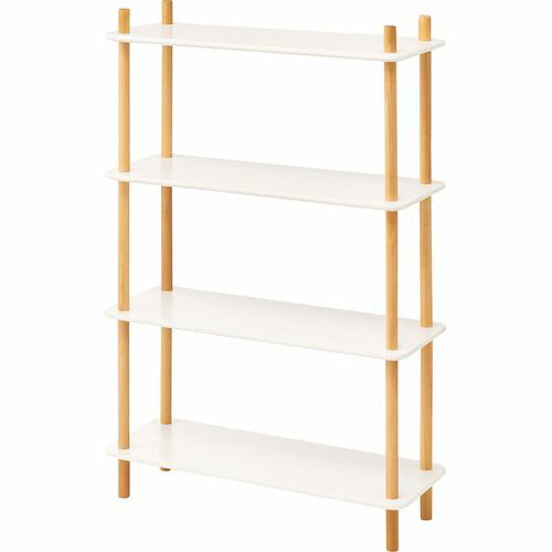 東谷 東谷 ラック4段 ホワイト(PT-977WH) メーカー在庫品