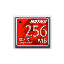 バッファロー RCF-X256MY　コンパクトフラッシュ 256MB　「RCF-Xシリーズ」 目安在庫=○