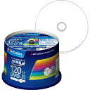 Verbatim 録画用DVD-R 120分 1-16倍速 ホワイトワイドプリンタブル スピンドルケース 1パック(50枚)(4991348066321 x1)...