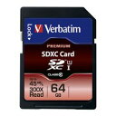 三菱ケミカルメディア FULL SDXC CARD CL10 64GB SDXC64GJVB2 目安在庫 △