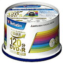 Verbatim ^pDVD-R 120 50\[x16{ VHR12JP50V4 ڈ݌=