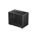 Deepcool CH160 MESH/Mini-ITXケース/ブラック/高エアフロー/全面メッシュパネル仕様(R-CH160-BKNMIO-G-1) 目安在庫=○