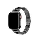TF7 イージーアジャスト メタルバンド for Apple Watch 41/40/38mm ブラック(TF72738) 仕入先在庫品