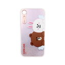 LINE FRIENDS iPhone XR Light UP CASE CUPID LOVE スウィートハート2(KCL-LCL010) 仕入先在庫品[メール...